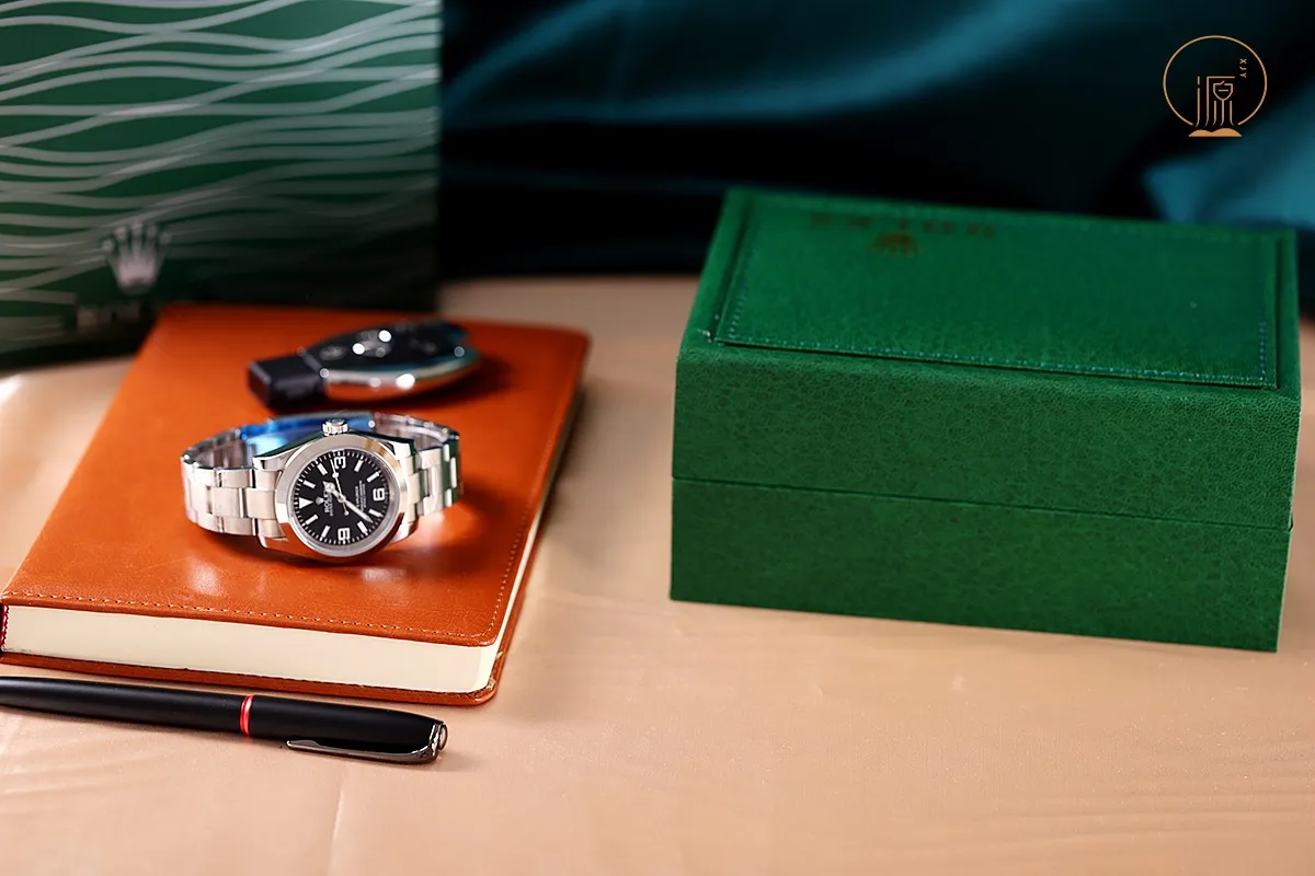 【Foreign trade import】💰960! Rolex Air King series automatic mechanical movement, 40 mm, men's power reserve: 50 hours Case material: stainless steel 316L stainless steel outer ring black Cerachrom ceramic solid outer ring with tachymeter scale dial color to highlight the charm of men