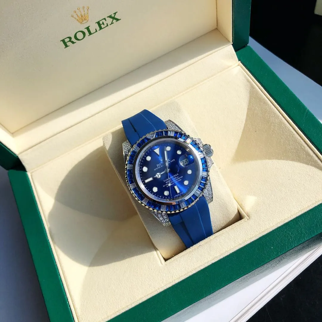 【Foreign trade import】💰1240! Rolex ROLEX Submariner Series Fully Automatic Machinery 40*13mm Arch Tempered Glass🍴Stainless Steel Strap Anyone can dress up brightly, but personal taste is revealed in the details of clothing