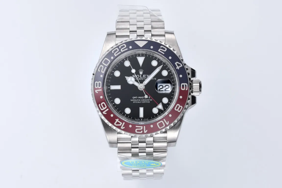 【High-end replica】💰1240! 【Customized all-in-one machine】💰1900! [Top replica] Private chat! ! ! The Rolex Greenwich [GMT-Master II] is one of Rolex's best-selling watches. The 3285 all-in-one mechanical movement is of stable and reliable quality. The diameter is 40mm. It is developed one-to-one with the original. This picture is taken as a top-level replica!