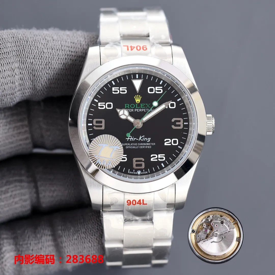 【High-end replica】💰1300! 【Customized all-in-one machine】💰1920! The new Rolex Weekly Diary, equipped with a new imported 9015 all-in-one mechanical movement 🔥Dual-calendar Weekly Diary Series Rolex (New Face) Series: Weekly Diary Series Movement: Imported from Japan, 100% pure new machine (9015 type) designed to have a service life of 10 years. Quality control: Every watch is strictly inspected and shipped after proofreading (buy with confidence) Case material: 316L stainless steel CNC engraving, ultra-precision, waterproof depth 100 meters (matching counter) Table diameter: 41MM Thickness 11MM Product grade: Super A Glass: wear-resistant sapphire crystal mirror, coated with multiple layers of anti-reflective coating Steel buckle: double folding safety clasp and push-type opening device (same as genuine) Strap: genuine 316L steel, polished and hand-assembled after cutting process, 360 degrees, no dead ends, 0 scratches, no scratch marks. The real thing is exquisite, heavy, sturdy and durable. The real thing is absolutely amazing when you get it. (The protective film is consistent with the original)
