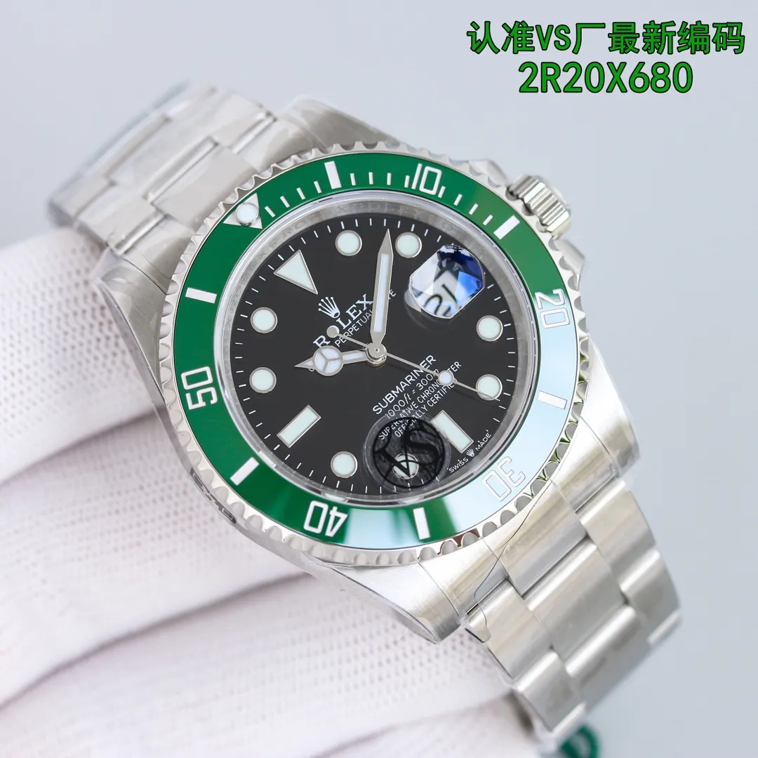 💎VS upgraded version, the latest Rolex in 2022, quality guaranteed style, unique three codes in one and comes with an NFC proximity card, pictures and facts. You can watch the video induction effect. Genuine open mold with a new shell type with a diameter of 41mm (not modified from a 40mm shell), equipped with a new 3235 movement, a time-adjustable reversible movement, consistent with the original version, and a 72-hour kinetic energy storage. That’s right, 72 hours. The actual kinetic energy storage time of 3235 movement and 2824/2836 on the market is about 38 hours, and can only be stored for one night. The new 3235 movement has been tested and can be used non-stop for a weekend, truly once and for all. The first batch will enjoy a 50% discount on accessories upgrade service within three years, so you can enjoy worry-free upgrades. Look for VS quality assurance, look for VS unique number, 2R20X680, unique design, exclusive quality.