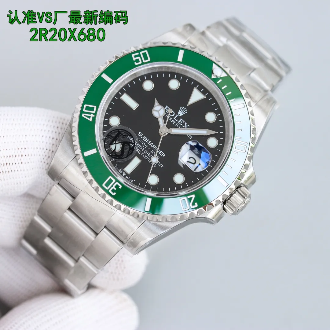 💎VS upgraded version, the latest Rolex in 2022, quality guaranteed style, unique three codes in one and comes with an NFC proximity card, pictures and facts. You can watch the video induction effect. Genuine open mold with a new shell type with a diameter of 41mm (not modified from a 40mm shell), equipped with a new 3235 movement, a time-adjustable reversible movement, consistent with the original version, and a 72-hour kinetic energy storage. That’s right, 72 hours. The actual kinetic energy storage time of 3235 movement and 2824/2836 on the market is about 38 hours, and can only be stored for one night. The new 3235 movement has been tested and can be used non-stop for a weekend, truly once and for all. The first batch will enjoy a 50% discount on accessories upgrade service within three years, so you can enjoy worry-free upgrades. Look for VS quality assurance, look for VS unique number, 2R20X680, unique design, exclusive quality.