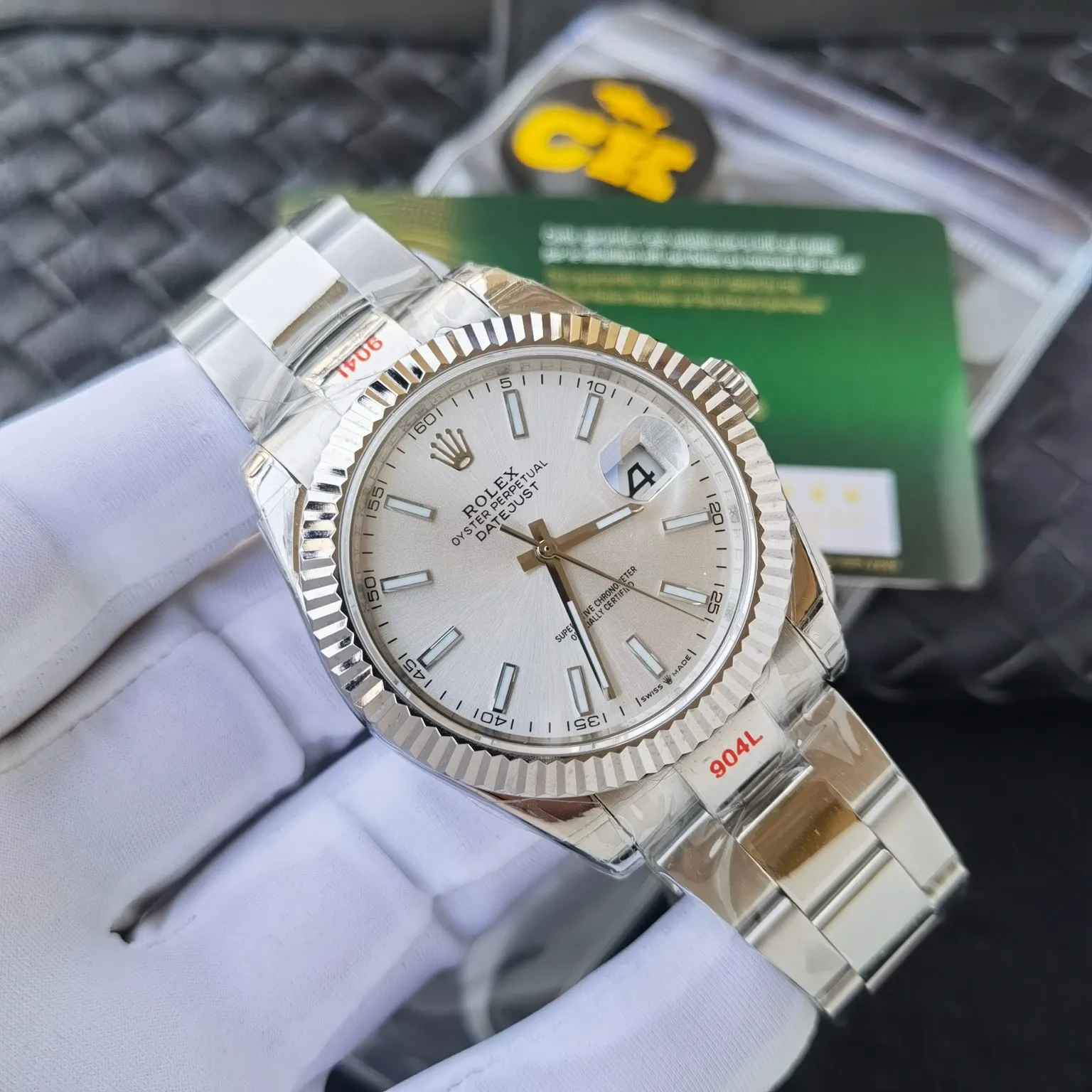 【High-end replica】💰1160! Customized all-in-one machine 💰1720! Rolex Datejust series, 904 stainless steel watch strap (2 styles), 5 five-piece and three-chain, genuine mold customization, custom bezel, size 41mm, equipped with the latest customized all-in-one 9015 imported movement, wear-resistant and scratch-resistant sapphire mirror!