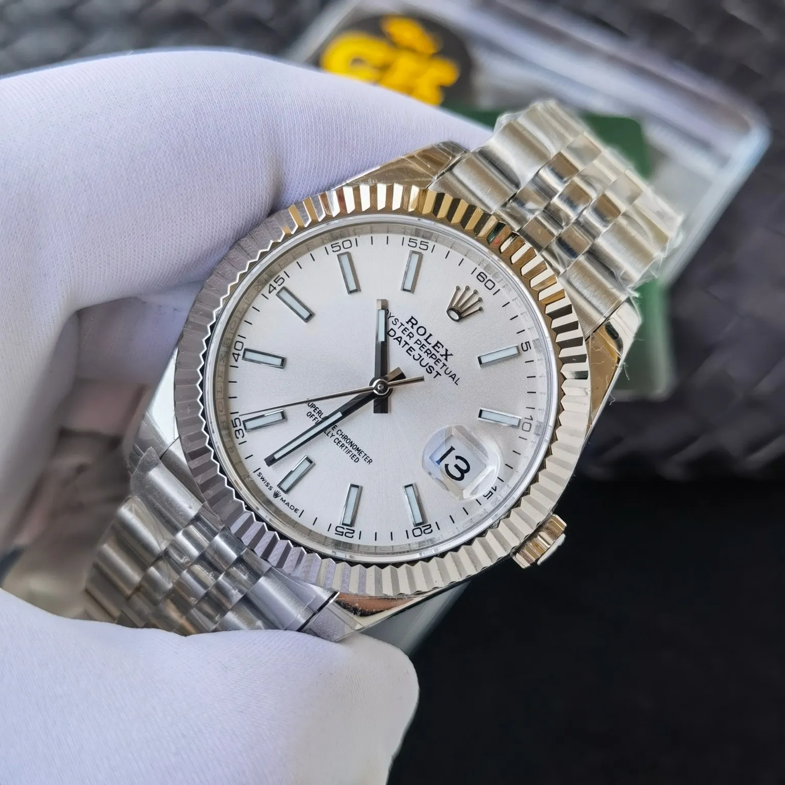 【High-end replica】💰1160! Customized all-in-one machine 💰1720! Rolex Datejust series, 904 stainless steel watch strap (2 styles), 5 five-piece and three-chain, genuine mold customization, custom bezel, size 41mm, equipped with the latest customized all-in-one 9015 imported movement, wear-resistant and scratch-resistant sapphire mirror!