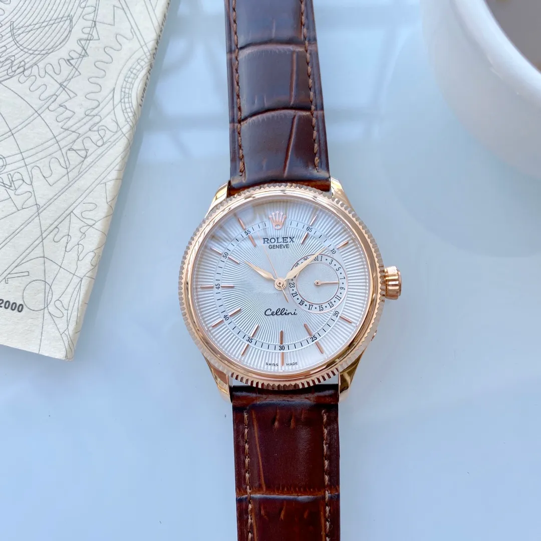 【Foreign trade import】💰1360! 2020 latest [Rose] [Rose] "Classic Rolex" (smart style returns with great reputation) [Hong Kong Zhengmingzhu Machinery] [Rose] [Rose] Latest visual [High-definition real shot] Most popular: Rolex (extremely noble and wise work) latest high-definition real shot 🎈🎈 Type: Exquisite men's watch (more excellent) Strap: Use 316L stainless steel strap (more comfortable) Movement: Hong Kong Zhengmingzhu mechanical movement (stable) Material: Mineral super strong mirror (scratch-resistant) Real man's wise style and strong three-dimensional sense Special design Return with great reputation Size: 41mm in diameter, 12mm in thickness, high-definition real shot! quality assurance!