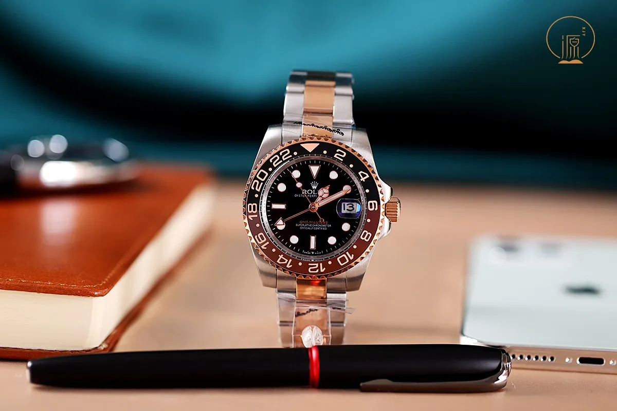 【Foreign trade import】💰1120! Rolex Greenwich GMT is equipped with fully automatic Swiss 2836 movement, size 40MM, two-way ceramic ring, sapphire glass anti-scratch, super luminous effect, original mold opening 1:1 (4-pin adjustable), affordable price, action is worse than action, so hurry up and start if you like it.