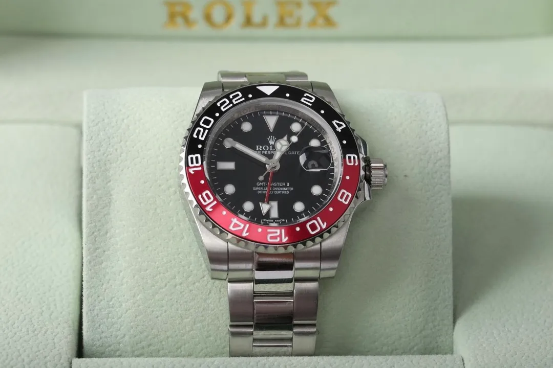 【High-end replica】💰1160! Rolex GMT-Master equipped with fully automatic imported Citizen 8215 movement, size 40MM, two-way ceramic ring, sapphire mirror anti-scratch, affordable price, action is worse than action, so hurry up if you like it❤️