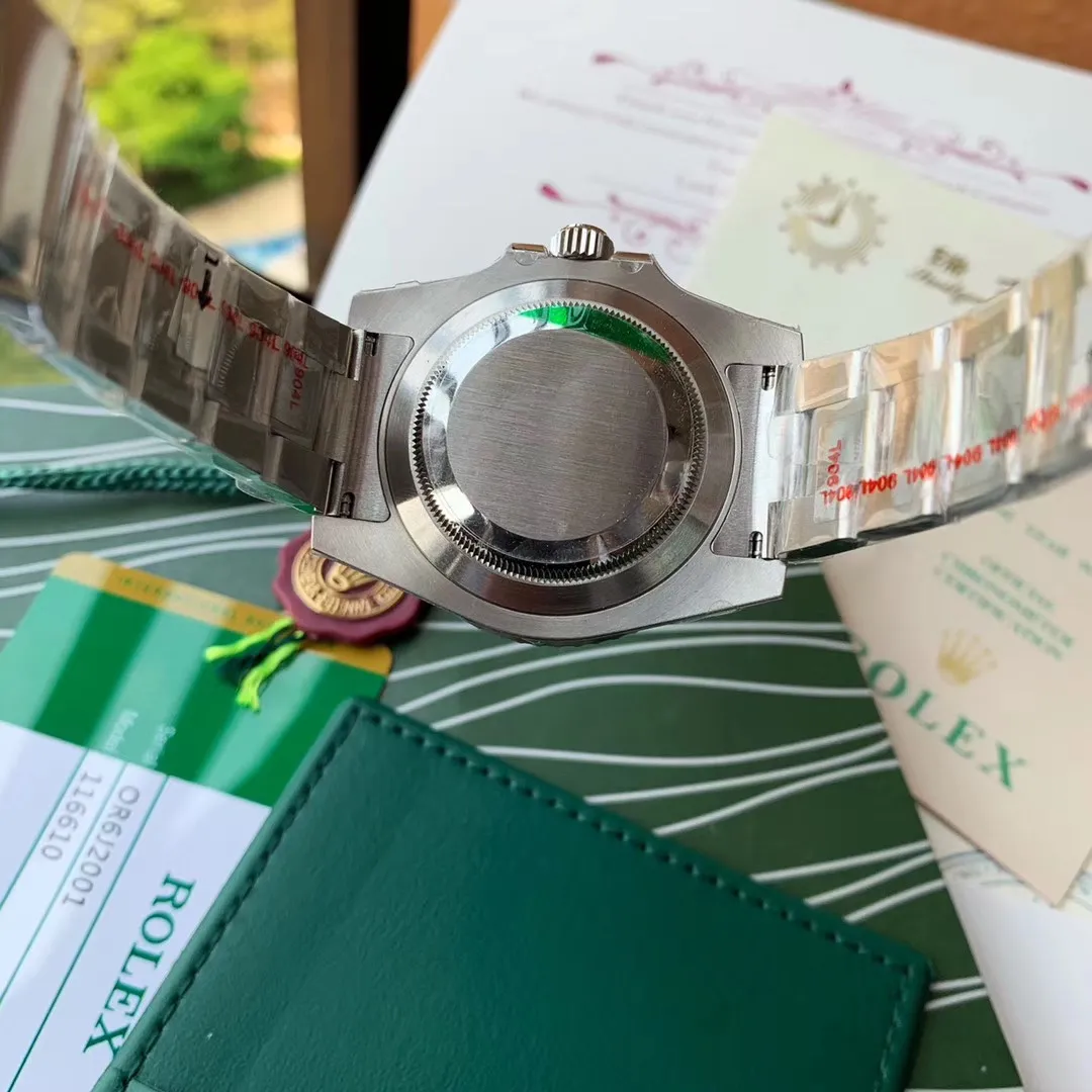 【Foreign trade import】💰3700! Factory N V8 version 2836 movement arrives‼ Official one-to-one replica of the original version (super version) Rolex SUB Submariner series model 116610 gold series/green water ghost/black water ghost/blue water ghost, original mold opening, equipped with 2836 movement, the most classic Oyster style: [904L stainless steel case] size 40mm X The 13mm Oyster case is consistent with the original product. Through careful polishing and strict quality control, the shape is ensured to be in place, and the brushing and polishing are comparable to the original craftsmanship. [Crown] One case and one crown, carefully crafted, each crown logo faces upright, highlighting the symbol of the king. The master watchmaker strives for excellence in every detail, and continues the waterproof system of the lock, just like the original. [904L Stainless Steel Watch Strap] The three-row link Oyster watch strap is made of fully brushed technology, which is delicate and clean. It is equipped with an Oyster safety buckle. The elegant solid link watch strap is full of texture and comfortable to wear. [Mirror] Made of scratch-resistant sapphire mirror and blue film calendar crystal. [Bezel] The bezel is made of one-piece (non-etched) sapphire luminous beads, the platinum electroplated scale has a uniform color that will never fade, and the ice blue super bright luminous. 300 meters waterproof. Each watch has been strictly tested before leaving the factory to ensure quality. Please pay attention to more details. 🔥Top quality products are constantly produced🔥