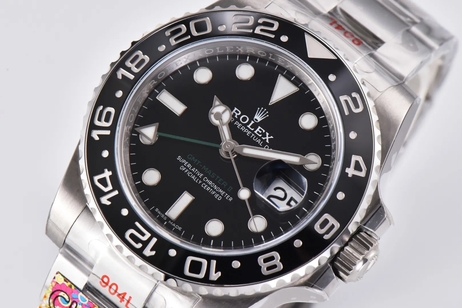 【High-end replica】💰1160! 【Customized all-in-one machine】💰1720! [Top replica] Private chat! ! ! The Rolex Greenwich [GMT-Master II] is one of Rolex’s best-selling watches. It is equipped with a ceramic ring and platinum fonts. The imported 9015 all-in-one mechanical movement has stable and reliable quality. The diameter is 40mm. It is developed one-to-one from the original.