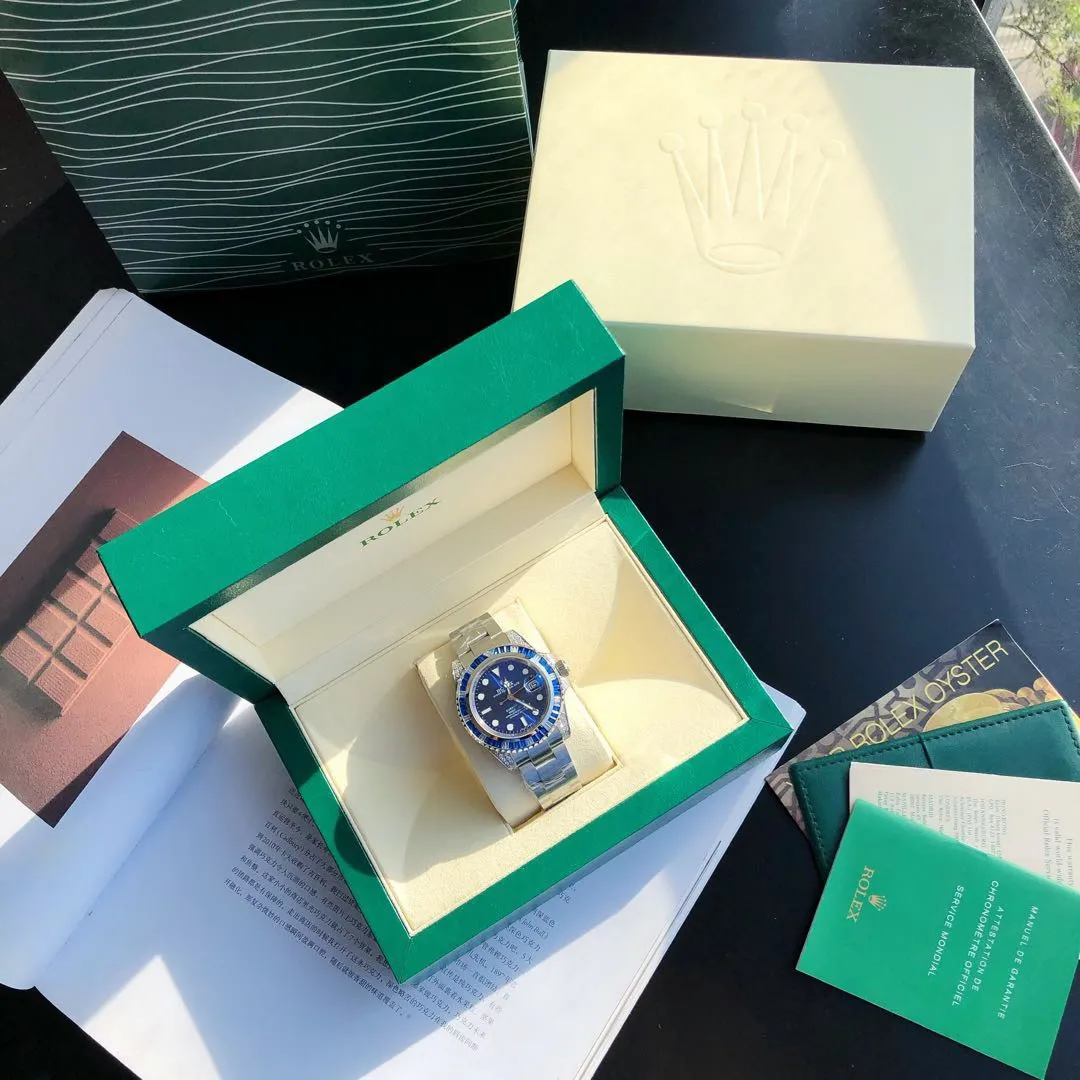 【Foreign trade import】💰1240! Rolex ROLEX Submariner Series Fully Automatic Machinery 40*13mm Arch Tempered Glass🍴Stainless Steel Strap Anyone can dress up brightly, but personal taste is revealed in the details of clothing