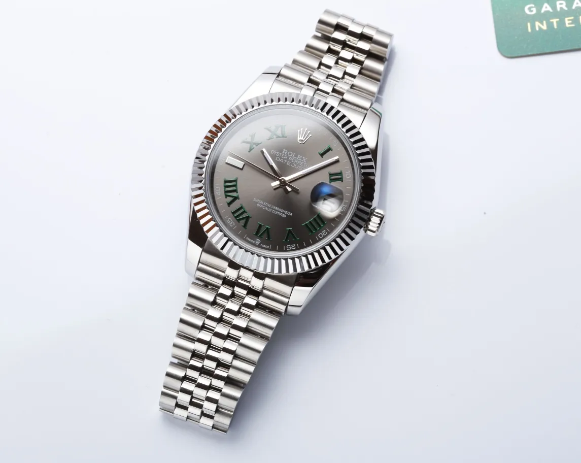 【High-end replica】💰1240! 【Top replica】💰3300! Rolex Datejust 41 series ① Exclusively customized Swiss 2836 movement, stable and reliable quality; ② Case: The size and thickness are consistent with the original, 904 steel ③ Lettering: polished nails, top Swiss ice blue luminous, fine shading, color matching; ④ Glass: sapphire glass with 2.5x magnifying glass effect, the glass is transparent; ⑤ Strap: restored one to one, the strap can be interchanged with the original; Produced by a large factory, it must be a high-quality product. Model: m126333-m123331-126334
