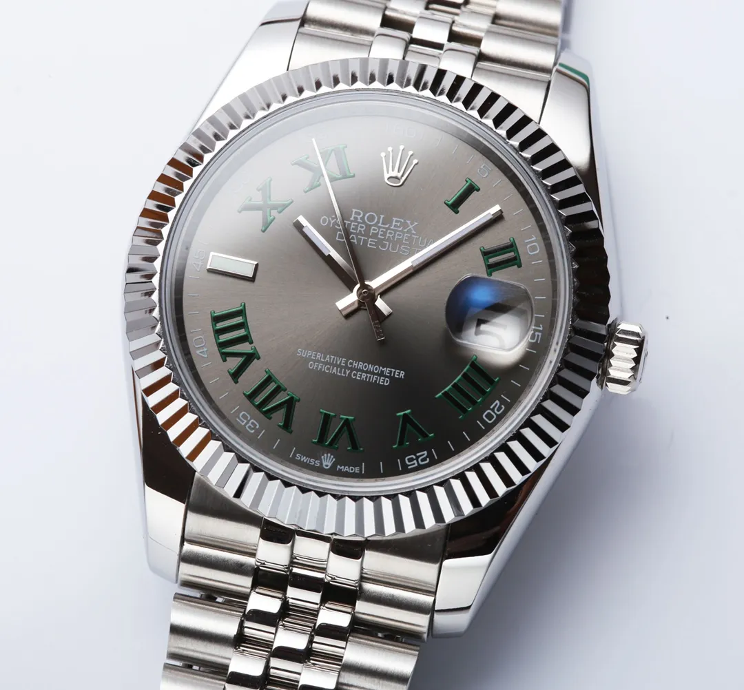 【High-end replica】💰1240! 【Top replica】💰3300! Rolex Datejust 41 series ① Exclusively customized Swiss 2836 movement, stable and reliable quality; ② Case: The size and thickness are consistent with the original, 904 steel ③ Lettering: polished nails, top Swiss ice blue luminous, fine shading, color matching; ④ Glass: sapphire glass with 2.5x magnifying glass effect, the glass is transparent; ⑤ Strap: restored one to one, the strap can be interchanged with the original; Produced by a large factory, it must be a high-quality product. Model: m126333-m123331-126334