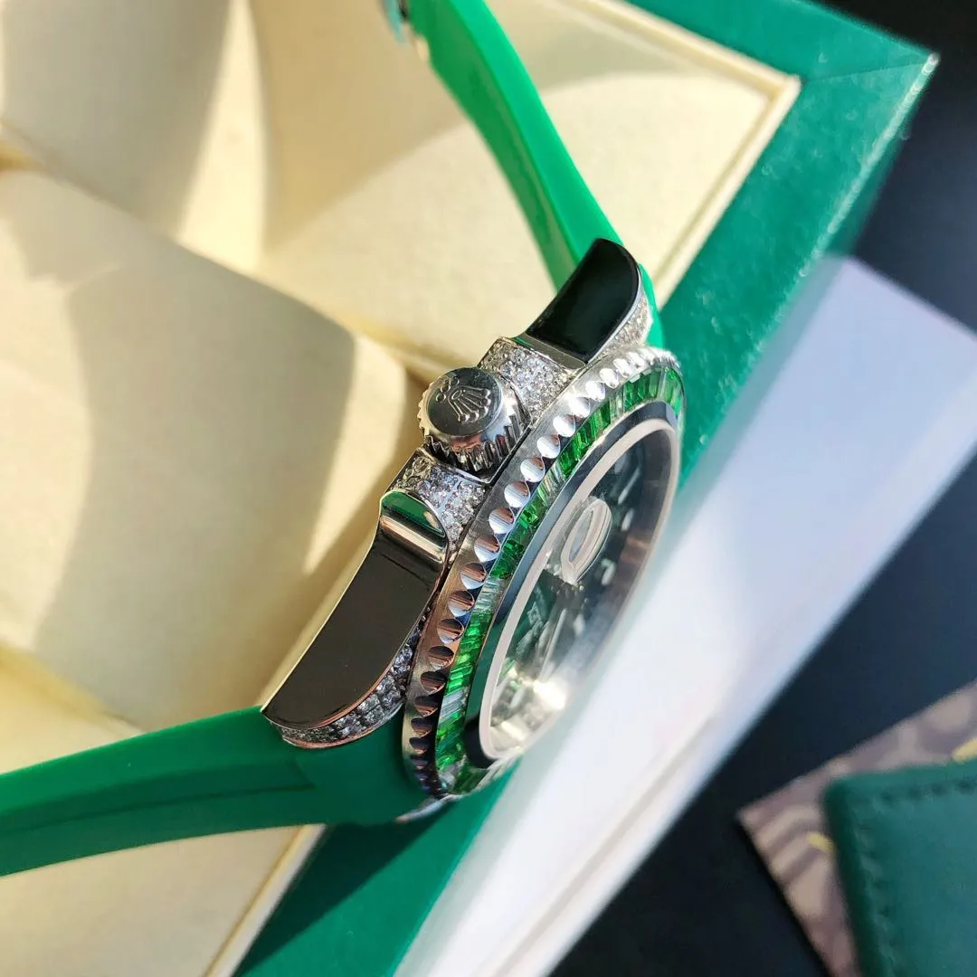 【Foreign trade import】💰1240! Rolex ROLEX Submariner Series Fully Automatic Machinery 40*13mm Arch Tempered Glass🍴Stainless Steel Strap Anyone can dress up brightly, but personal taste is revealed in the details of clothing