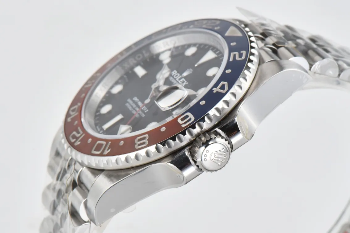 【High-end replica】💰1160! 【Customized all-in-one machine】💰1720! [Top replica] Private chat! ! ! The Rolex Greenwich [GMT-Master II] is one of Rolex’s best-selling watches. It is equipped with a ceramic ring and platinum fonts. The imported 9015 all-in-one mechanical movement has stable and reliable quality. The diameter is 40mm. It is developed one-to-one from the original.