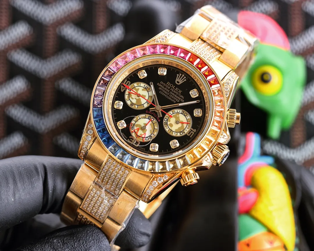 【Top Replica】💰Private chat! Rolex's top toy addict, if you don't like fake street watches, he will definitely be your best friend. Rolex's most classic Submariner Submariner was used as the prototype. After a second modification of the ring, it was then inlaid with top-quality natural stones. It is very shiny and extremely difficult. It is currently the most sparkling craftsmanship of the same material. The movement adopts a fully automatic mechanical movement, with super luminous characters and completely fits the case. The 2cm flexible adjustment buckle inside the buckle makes it easy to adjust the size. Profession creates the future, once and for all. Size 40mm!