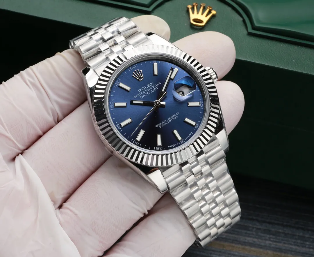 【High-end replica】💰1160! 【Customized all-in-one machine】💰1720! Rolex Datejust 41mm replica original mold opening, all details strive to be perfect, new five-bead chain ❗️Ultra-transparent sapphire mirror equipped with 2824 movement classic new product: Rolex Datejust continues to improve the replica effect, ROLEX Rolex gold, rose, stainless steel research spirit of continuous improvement, especially the industry recognition of the five artifacts, the current sales have been on the rise! [Size] Diameter 41mm [Mirror] Anti-scratch blue crystal glass, anti-reflective convex magnified calendar window [Case] ​​Winding crown, [Movement] Stable replica of 2824 automatic mechanical movement, [Strap] Oyster three-section bracelet folding buckle, waterproof more than 100 meters. Craftsmanship... The real thing is great! (Focus on original new machines) Focus is an attitude, produced by JH!