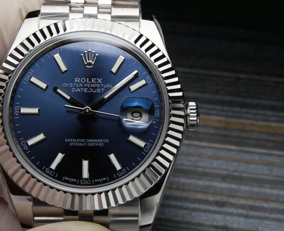 【High-end replica】💰1160! 【Customized all-in-one machine】💰1720! Rolex Datejust 41mm replica original mold opening, all details strive to be perfect, new five-bead chain ❗️Ultra-transparent sapphire mirror equipped with 2824 movement classic new product: Rolex Datejust continues to improve the replica effect, ROLEX Rolex gold, rose, stainless steel research spirit of continuous improvement, especially the industry recognition of the five artifacts, the current sales have been on the rise! [Size] Diameter 41mm [Mirror] Anti-scratch blue crystal glass, anti-reflective convex magnified calendar window [Case] ​​Winding crown, [Movement] Stable replica of 2824 automatic mechanical movement, [Strap] Oyster three-section bracelet folding buckle, waterproof more than 100 meters. Craftsmanship... The real thing is great! (Focus on original new machines) Focus is an attitude, produced by JH!