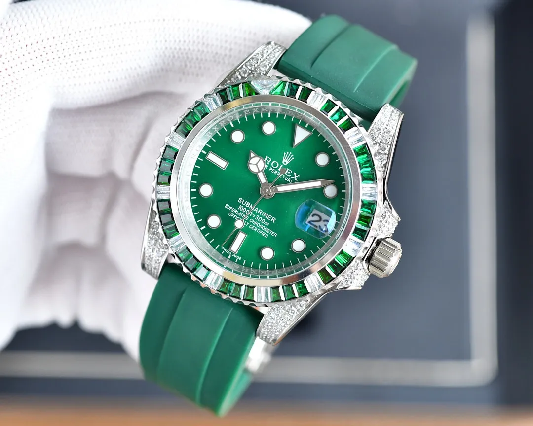 【High-end replica】💰1360! Rolex ROLEX Submariner series is equipped with fully automatic imported Citizen 8215 mechanical movement, size 40*13mm, sapphire mirror, imported rubber strap. Anyone can dress up brightly♠️but personal taste is revealed in the details of clothing😘