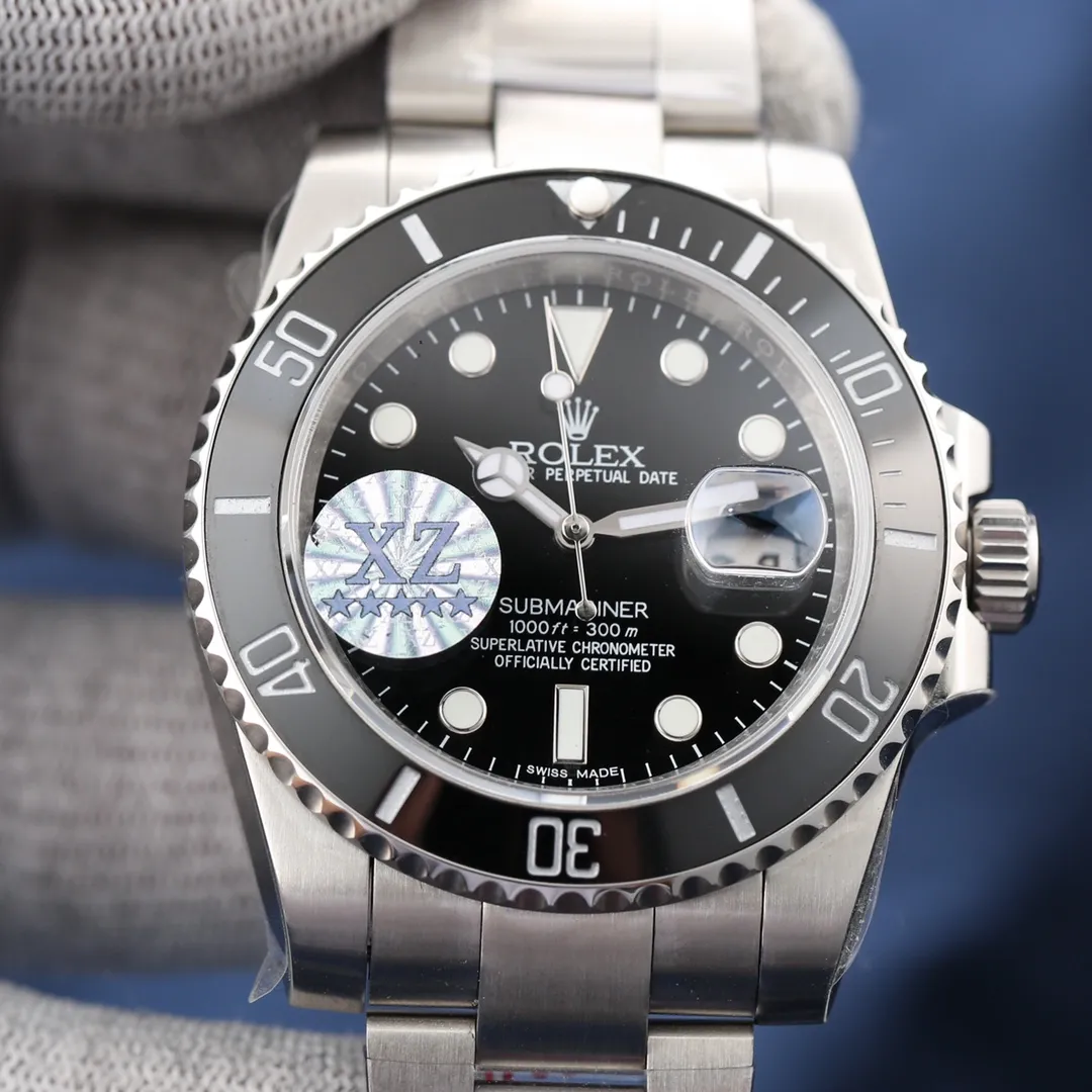 【Top replica】💰3900! Rolex Submariner (Submariner series) 🔥🔥Ceramic ring: The green ceramic ring reaches 99% of genuine emerald green, and the black Submariner reaches 100% no color difference. Like the original version, the platinum-plated scales are stain-resistant, non-blackening, and the luminous beads are full and crystal clear. 🔥🔥Rotation: The diving rotation is attractive, the scale of each tooth is clearly positioned, and it has the same feeling of being dragged along as the original version. It does not feel stiff or out of place when turning (this is currently only achieved by the XZ factory), and the sound is as clear and sweet as the original version.          Steel: 316S original steel, original same material (same weight)🔥🔥Movement: 100% Swiss 3135 brand new machine (zero repair), durable for ten years🎈🎈🔥🔥Case: The English text in the inner shadow is magnified a hundred times, which is consistent with the original product. Each watch has a sapphire glass with an anti-counterfeiting invisible LOGO at the six o'clock position of the inner shadow. 🔥🔥Strap: The brushed texture is clear, and it is seamlessly connected with the case. There is no unevenness when touched by hand (exclusively owned) 🔥🔥Buckle: Seamless connection, no traces of welding, the safety buckle LOGO is exquisite, and it has the function of instantly adjusting the length of the strap. 🔥🔥Literal: Powerful luminous, extremely transparent. Consistent with the original calendar: The size of the extra-large calendar window is consistent with the original, and the font printing is as raised as the original. It is magnified sixty times and still does not produce ink bleeding and burrs. Bottom cover: The standard 144 teeth are consistent with the original, with clear tooth patterns and no burrs. 🔥🔥 Waterproof: XZ Factory breaks the tradition of using waterproof ring ➕ waterproofing and other technologies. It will no longer be waterproof after a long time. XZ Factory uses the industry's first "structural" waterproofing. The shell structure is waterproof, so it is eternal, durable and truly 100% waterproof. 🎈🎈Have worn the XZ Factory version of Water Ghost, I believe you will continue to recommend it for its exclusive quality, real high cost performance, 🏆🏆Welcome to reprint!