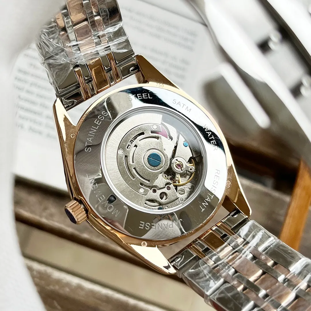 【High-end replica】💰1440! Rolex's premium men's watch, with three and a half hands equipped with moon phase design, is exquisite in craftsmanship, original, noble and gentlemanly. Using fully automatic imported Citizen 3735 mechanical movement, top-grade 316 stainless steel case, super mirror, size 42×12