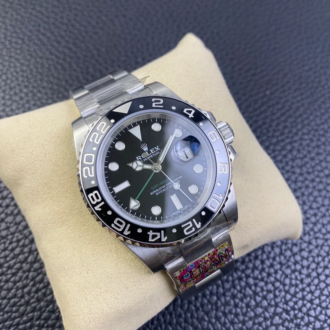 【High-end replica】💰1160! 【Customized all-in-one machine】💰1720! [Top replica] Private chat! ! ! The Rolex Greenwich [GMT-Master II] is one of Rolex's best-selling watches. It is equipped with a ceramic ring and platinum fonts. The Swiss 3285 mechanical movement has stable and reliable quality. The diameter is 40mm. It is developed one-to-one from the original.