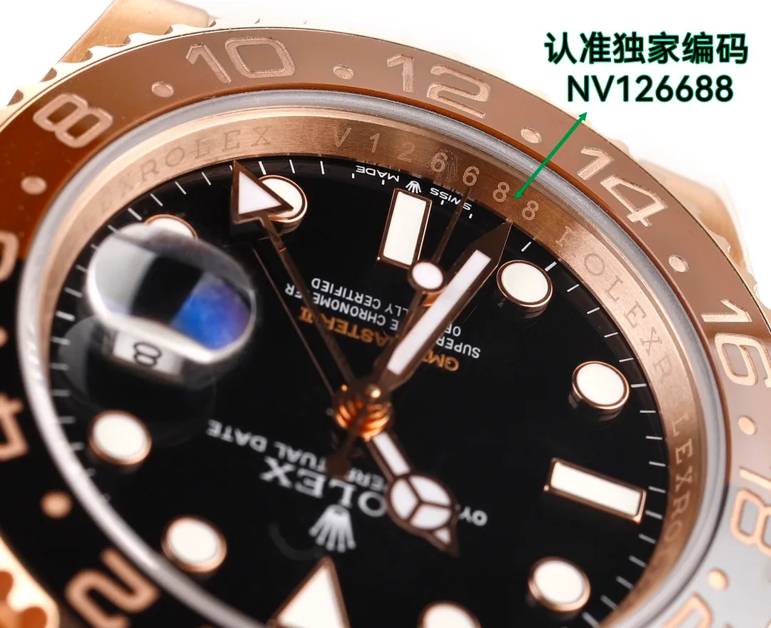【High-end replica】💰1160! 【Customized all-in-one machine】💰1720! 【Top Replica】💰Private chat! Rolex ROLEX GMT-Master (Coca-Cola) one-piece red and blue ceramic ring, RK5 is the only ceramic ring in the market with a color comparable to the original, shocking the market. The steel is made of authentic imported 904L raw materials, forged and polished, and is equipped with the 3186/3285 all-in-one fully automatic mechanical movement, which is consistent with the original product, and has accurate and stable travel time. Professional testing and inspection, zero repairs! The authentic consistent GMT needle is on the second layer and adjusts the calendar through quick time adjustment, 40mm, 904L steel case bracelet, sapphire mirror, super luminous, two-way ceramic rotating bezel, folding buckle. Please look for the exclusive high-end quality code: NV126688, exclusive Huan logo. Welcome to reprint! (Comes with the same screwdriver as pictured/Same day shipping)