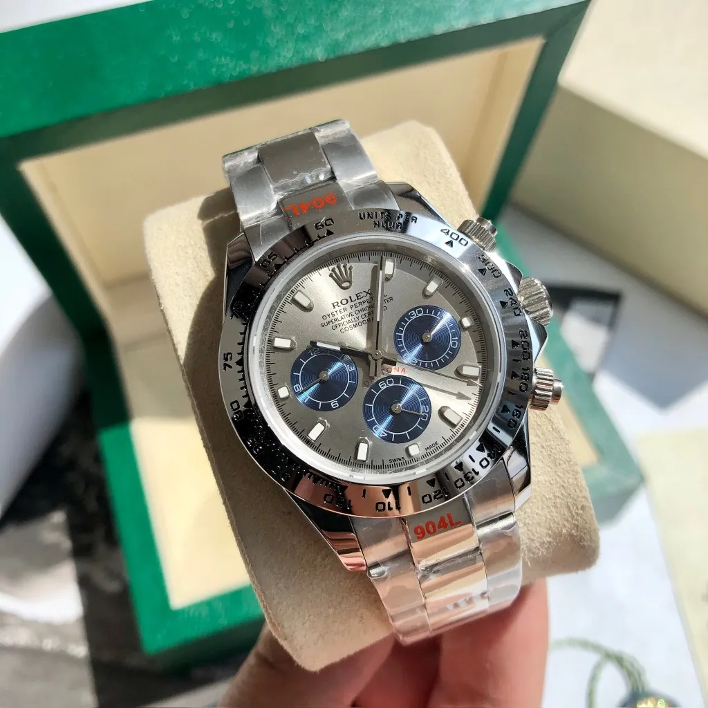 【High-end replica】💰1160! Customized all-in-one machine 💰1720! Rolex Daytona Series [Diameter] 40mm [Movement] Equipped with imported fully automatic mechanical movement [Ring] Imported finely polished ring/ceramic ring [Mirror] Scratch-resistant sapphire glass mirror [Material] Imported 316L stainless steel case [Strap] Stainless steel three-bead strap/high-quality tape [Buckle] Original buckle Super high quality, more beautiful in kind, market exclusive! Classic men's casual watch, the standard accessory for successful men, allowing you to wear it once and for all!