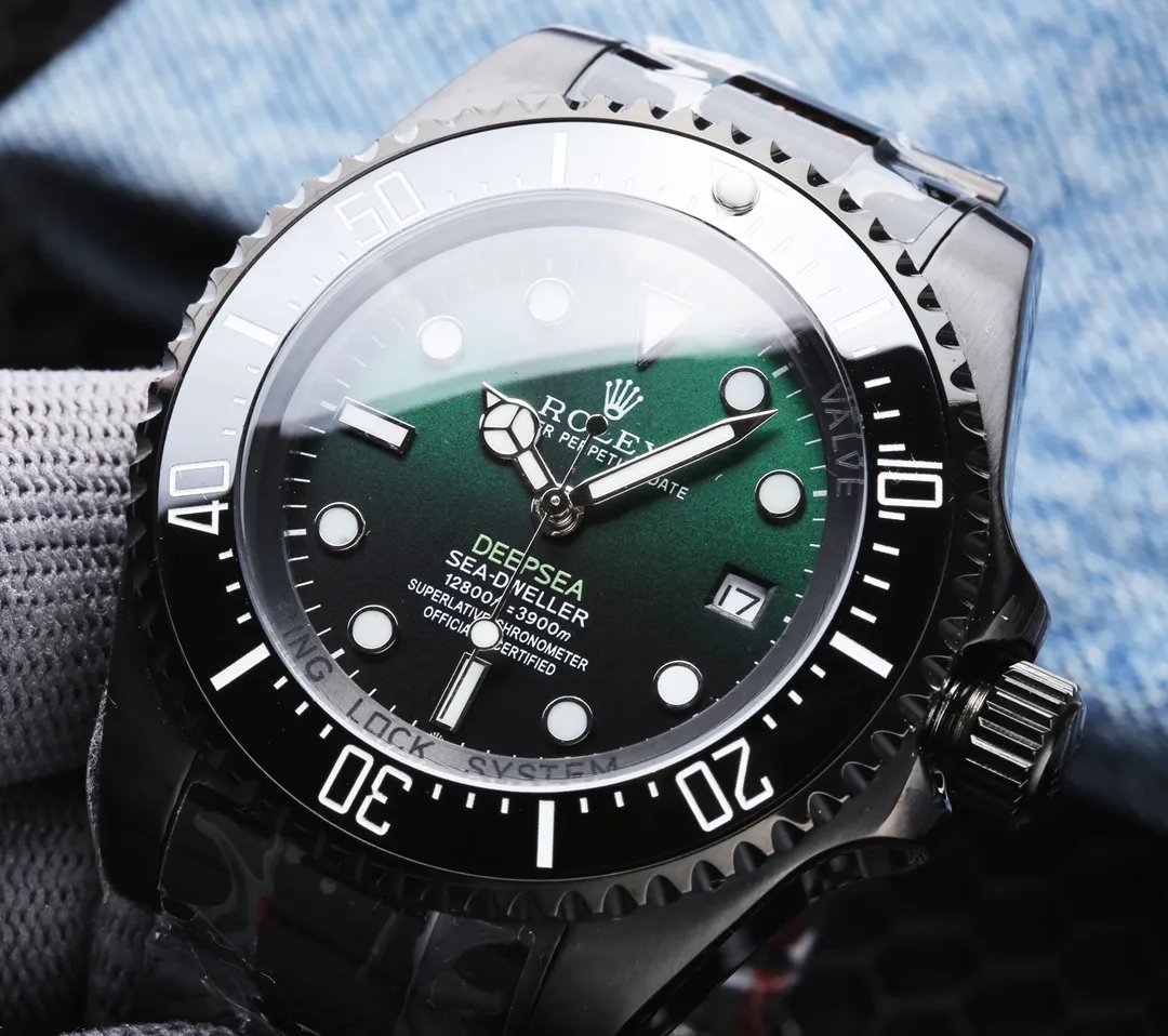 【High cost performance】💰1900! Rolex Submariner SEA-DWELLER Ghost King Introduction: The essence of the replica, parallel purchase version of Ghost King SEA Case: Made of fine steel, consistent with the original Ring: Original craft ceramic ring Three-dimensional scale ring Movement: Equipped with the top Citizen 8215 brand new movement (zero repair) Diameter: 44mm A genuine A-level replica Rolex Ghost!