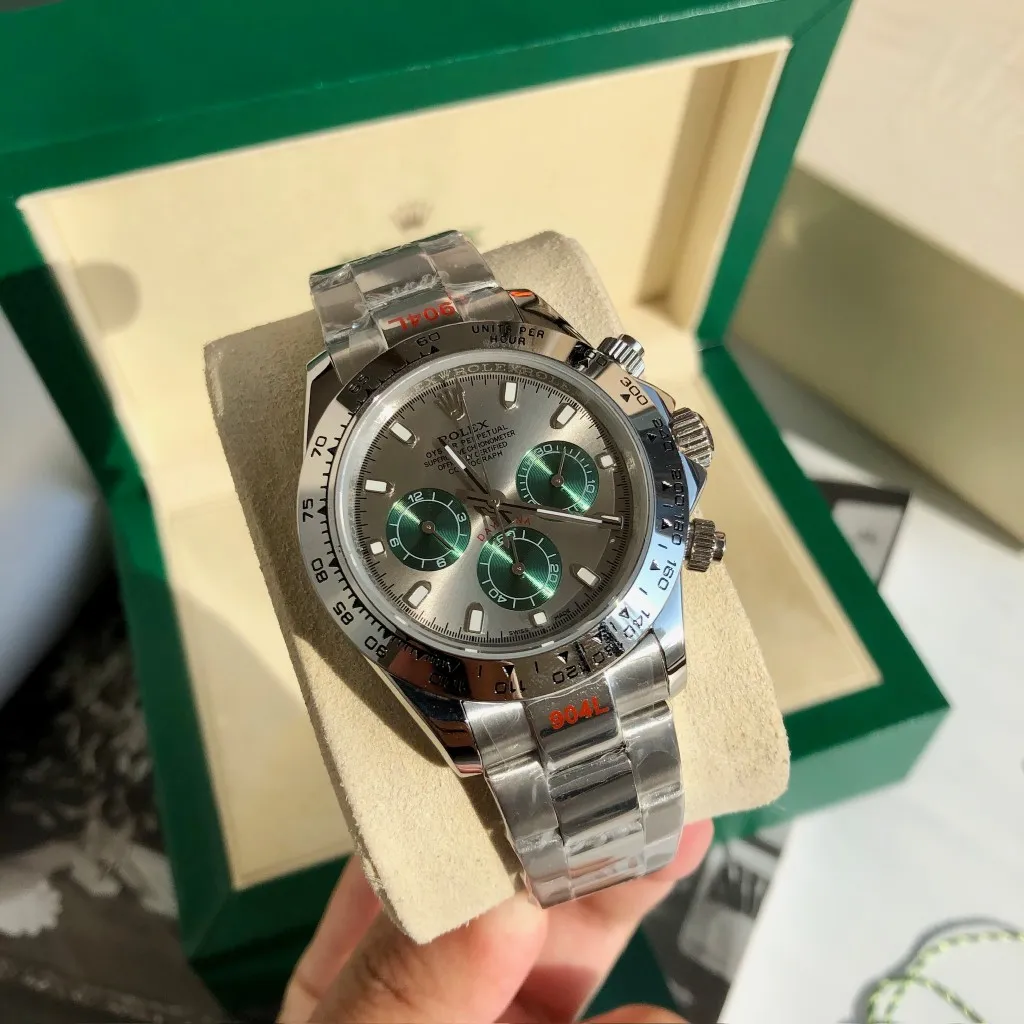 【High-end replica】💰1160! Customized all-in-one machine 💰1720! Rolex Daytona Series [Diameter] 40mm [Movement] Equipped with imported fully automatic mechanical movement [Ring] Imported finely polished ring/ceramic ring [Mirror] Scratch-resistant sapphire glass mirror [Material] Imported 316L stainless steel case [Strap] Stainless steel three-bead strap/high-quality tape [Buckle] Original buckle Super high quality, more beautiful in kind, market exclusive! Classic men's casual watch, the standard accessory for successful men, allowing you to wear it once and for all!